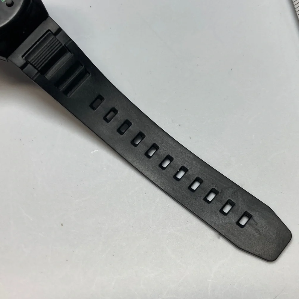 WF-976/21006 talking vintage watch, new battery, rubber strap, retro digital